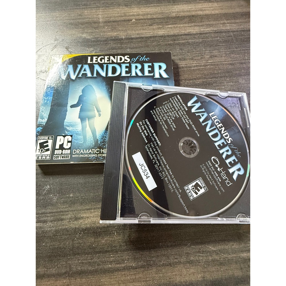 Legends of the Wanderer PC DVD-ROM Hidden Object Adventure Game OnHand Software